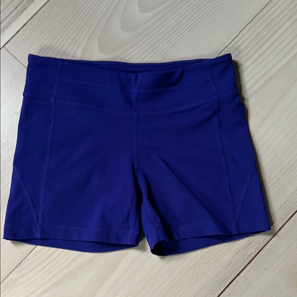 Athleta Purple Bike Shorts Performance Fit